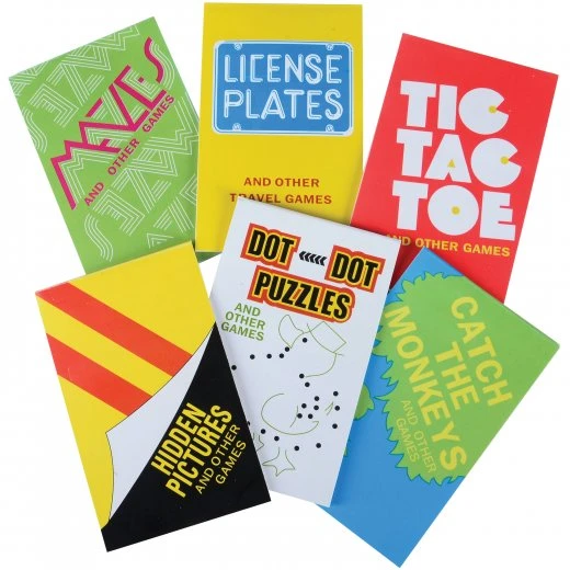 Activity Pads- Assortment Kids Stationery (One Dozen) Activity Pads- Assortment Kids Stationery (One Dozen) -Carnivals Source Toys 1595 008