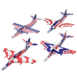 Patriotic Gliders Toy (one Dozen)