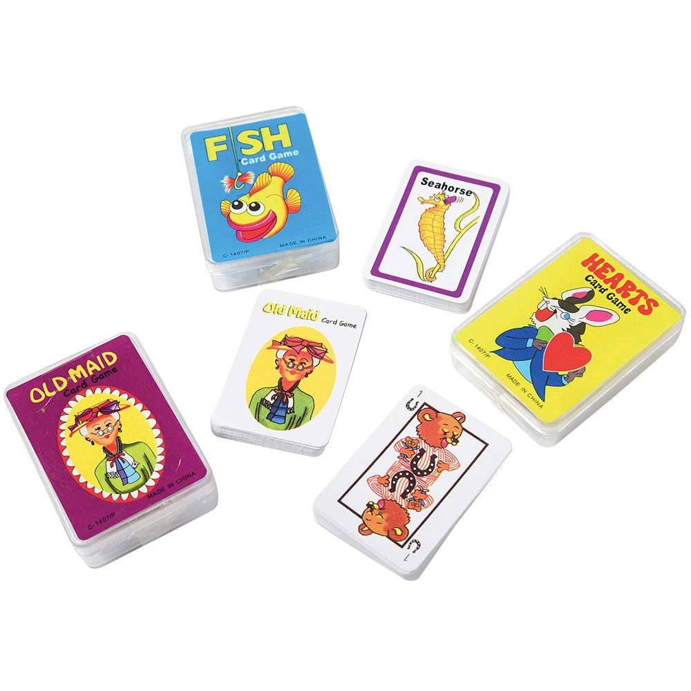 Mini Playing Cards Game (One Dozen) Mini Playing Cards Game (One Dozen) -Carnivals Source Toys 1817 403