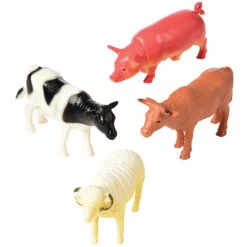 Farm Animals Toy (One Dozen) -Carnivals Source Toys 2386 102