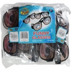Funny Glasses Novelty (One Dozen) -Carnivals Source Toys 2530 002 1