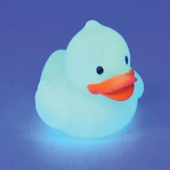 Glow In The Dark Mini Ducks Toy (1 Dozen) -Carnivals Source Toys 4283 012