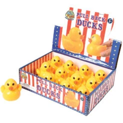 Pull Back Ducks Toy (1 Dozen) -Carnivals Source Toys 4545 403