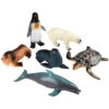 Colossal Sea Creatures Toy 6 Per Pkg -Carnivals Source Toys 4688 013