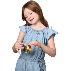 Magic Puzzle Ball 12 Piece Display With Assorted Colors -Carnivals Source Toys 5114 308