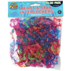 Heart & Star Interlockers Toy -Carnivals Source Toys 646a 407