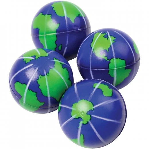 World Foam Squeeze Balls Toy (One Dozen) World Foam Squeeze Balls Toy (One Dozen) -Carnivals Source Toys 7230 001