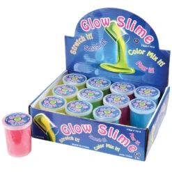 Glow Slime Toy (one Dozen) -Carnivals Source Toys 7619 405