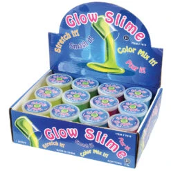 Glow Slime Toy (one Dozen) -Carnivals Source Toys 7619 406