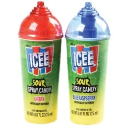 Icee Sour Spray Candy 12 Per Display -Carnivals Source Toys ca717 005