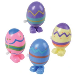 Wind Up Easter Eggs Toy (one Dozen)