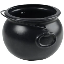 8 Inch Halloween Cauldron Decoration