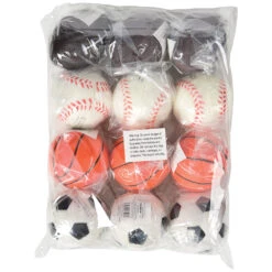 Squeeze Sport Balls Toy (One Dozen) -Carnivals Source Toys gs379 302