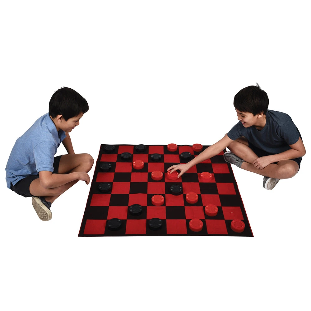 Checkboard Rug Set Game Checkboard Rug Set Game -Carnivals Source Toys gs481 106