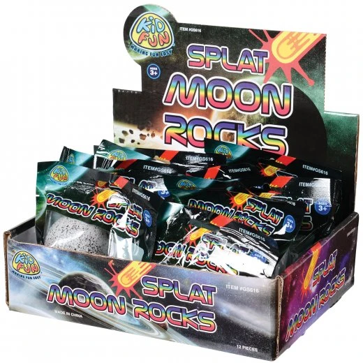 Splatt Rocks Toy (One Dozen) Splatt Rocks Toy (One Dozen) -Carnivals Source Toys gs616 008