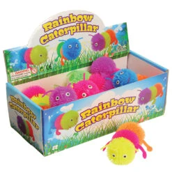 Puffer Caterpillars Toy Set (one Dozen)