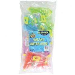 Galaxy Water Guns Toy Set (pack Of 12) -Carnivals Source Toys gs852 004
