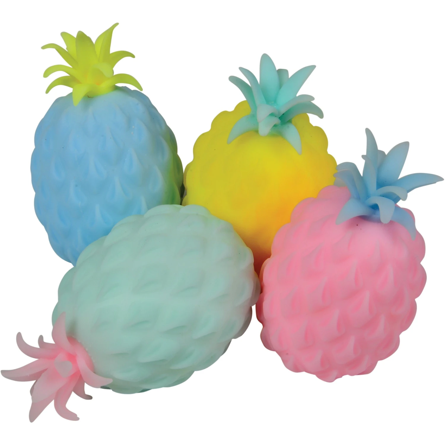 Smooshy Stress Pineapples Toy (1 Dozen) Smooshy Stress Pineapples Toy (1 Dozen) -Carnivals Source Toys gs883 002 scaled