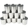 Metal Cans Party Supplies (12 Per Package) 1 Metal Cans Party Supplies (12 Per Package) -Carnivals Source Toys gs93 402