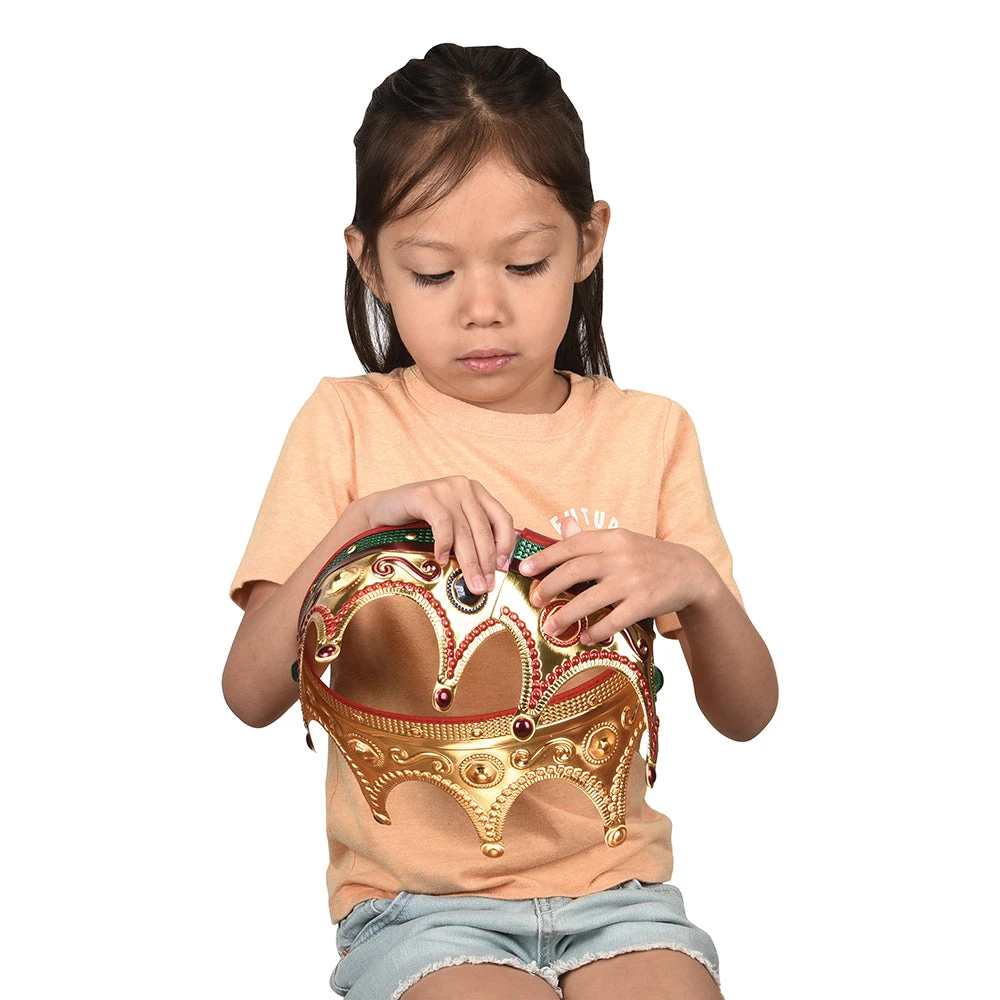 Gold Foil Crowns - Adult Party Favor (One Dozen) Gold Foil Crowns - Adult Party Favor (One Dozen) -Carnivals Source Toys h156 102