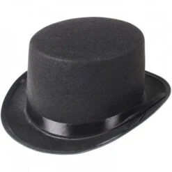 Felt Black Costume Top Hat