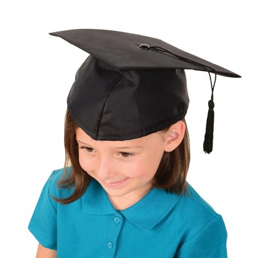 Graduation Hat Only - Black Graduation Hat Only - Black -Carnivals Source Toys h322 003