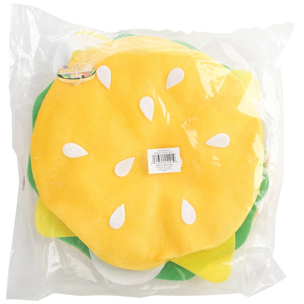 Hamburger Costume Hat Hamburger Costume Hat -Carnivals Source Toys h335 402