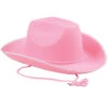 Costume Cowboy Hat - Pink -Carnivals Source Toys h373 001