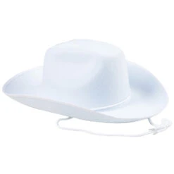 Costume Cowboy Hat - White