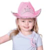 Costume Pink Cowboy Hat With Jewels - Child 1 Costume Pink Cowboy Hat With Jewels - Child -Carnivals Source Toys h377 002