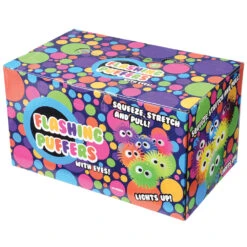 Flashing Puffer With Eyes Toys (One Dozen) -Carnivals Source Toys ht276 407