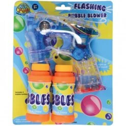 Flashing Bubble Gun Toy (Box Of 6) 8 Flashing Bubble Gun Toy (Box Of 6) -Carnivals Source Toys ht340 018