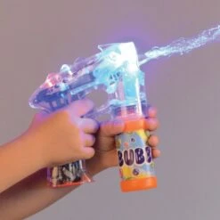 Flashing Bubble Gun Toy (Box Of 6) 7 Flashing Bubble Gun Toy (Box Of 6) -Carnivals Source Toys ht340 050