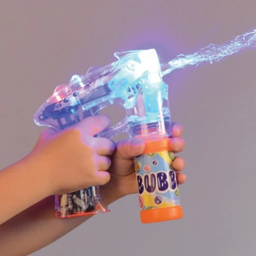 Flashing Bubble Gun Toy (Box of 6) Flashing Bubble Gun Toy (Box Of 6) -Carnivals Source Toys ht340 050