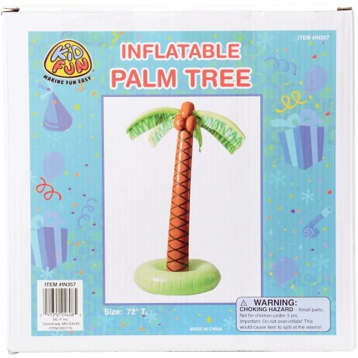 Palm Tree Inflate Decoration Palm Tree Inflate Decoration -Carnivals Source Toys in357 002