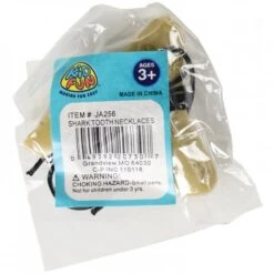 Prehistoric Shark Tooth Necklaces Party Favor (1 Dozen) -Carnivals Source Toys ja256 001