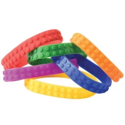 Block Mania Bracelets (pack Of 12)