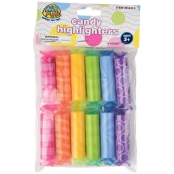 Wrapped Candy Highlighters Novelty (one Dozen) -Carnivals Source Toys ka319 304