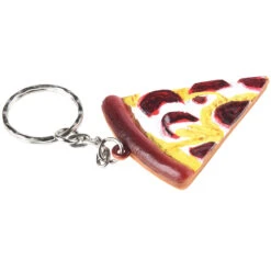 Pizza Keychains Novelty (One Dozen) -Carnivals Source Toys kc364 001