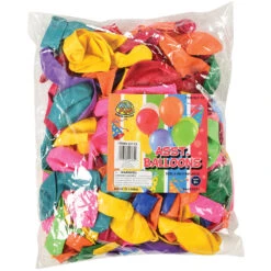 Assorted Balloons 9 Inch Party Supplies (pack Of 144) 6 Assorted Balloons 9 Inch Party Supplies (pack Of 144) -Carnivals Source Toys lt172 004