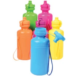 Neon Water Bottles (1 Dozen) -Carnivals Source Toys mu804 002