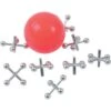 Metal Jacks 8 Piece Set Game (Dozen Sets)