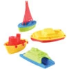 Plastic Sailing Boats Toy (pack Of 4) -Carnivals Source Toys mx499 405