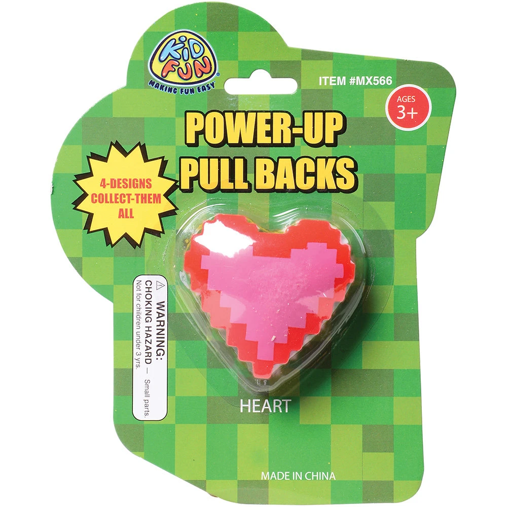 Power Up Pull Backs Toy (1 Dozen) Power Up Pull Backs Toy (1 Dozen) -Carnivals Source Toys
