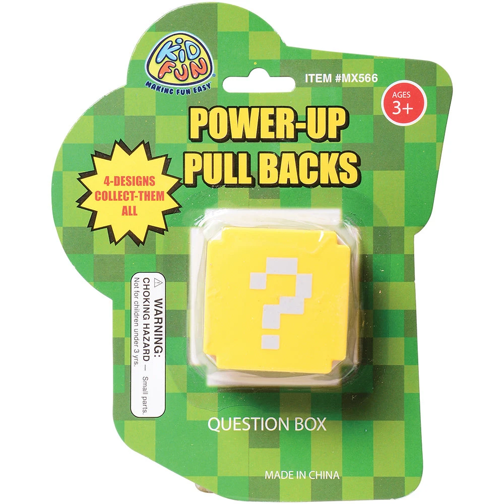 Power Up Pull Backs Toy (1 Dozen) Power Up Pull Backs Toy (1 Dozen) -Carnivals Source Toys