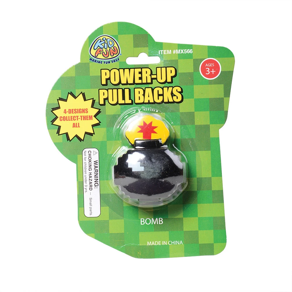 Power Up Pull Backs Toy (1 Dozen) Power Up Pull Backs Toy (1 Dozen) -Carnivals Source Toys