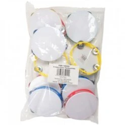 Primary Color Tambourines Toy (1 Dozen) -Carnivals Source Toys mx594 001