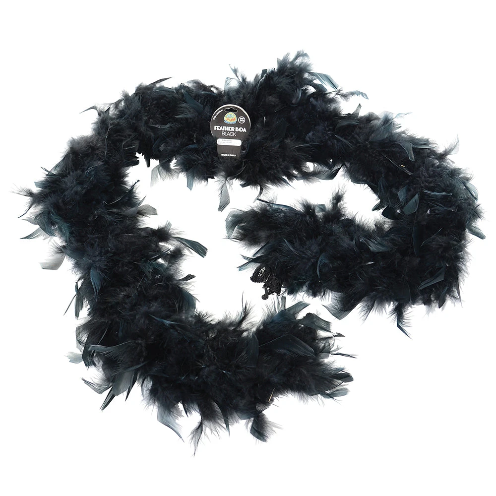 Black Feather Boa Costume Accessory Black Feather Boa Costume Accessory -Carnivals Source Toys mx76 01 502 2fbe05d5 3201 4860 966c 62803ca0537e