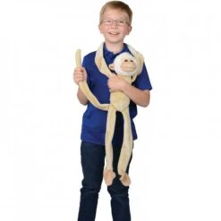 Jumbo Natural Monkeys Toy (one Dozen) 4 Jumbo Natural Monkeys Toy (one Dozen) -Carnivals Source Toys sb366 006