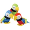 Plush Parrots Toy (1 Dozen) -Carnivals Source Toys sb475 105